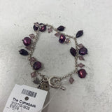 WOMEN'S BRACELET purple silver