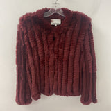 HEARTLOOM WOMEN'S CARDIGAN burgundy S