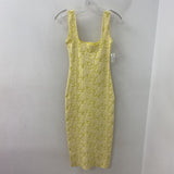 ZARA WOMEN'S DRESS yellow S