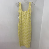 ZARA WOMEN'S DRESS yellow S