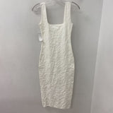 ZARA WOMEN'S DRESS white S