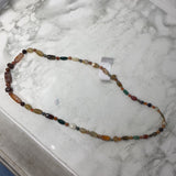 WOMEN'S NECKLACE green peach multi