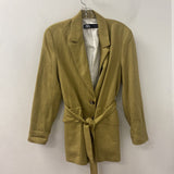 ZARA WOMEN'S BLAZER/JACKET dark sand S