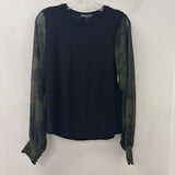 GENERATION LOVE new york WOMEN'S TOP black olive green M