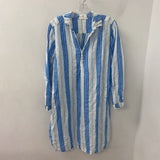CP SHADES WOMEN'S DRESS blue white S
