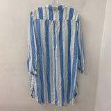 CP SHADES WOMEN'S DRESS blue white S