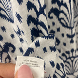 2DA MARKET WOMEN'S BLOUSE/SHIRT white navy S/1
