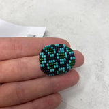 WOMEN'S RING black green 8-8.5