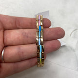 BRYCE HUDSON WOMEN'S BRACELET gold rainbow