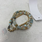 BRYCE HUDSON WOMEN'S BRACELET gold aqua