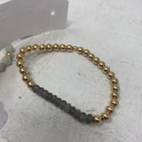 BRYCE HUDSON WOMEN'S BRACELET gold aqua