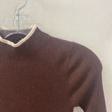 EVER NEW melbourne WOMEN'S DRESS brown white 4