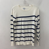 OLD NAVY WOMEN'S SWEATER navy white M