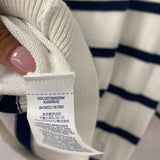 OLD NAVY WOMEN'S SWEATER navy white M