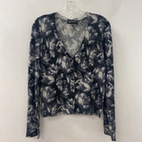 j WOMEN'S CASHMERE grey black white S