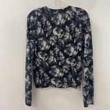 j WOMEN'S CASHMERE grey black white S