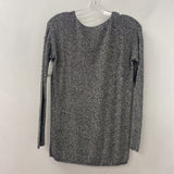 EILEEN FISHER WOMEN'S SWEATER black white grey mix S