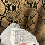ZARA WOMEN'S SKIRT snake print L