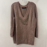 ZARA WOMEN'S SWEATER dusty pink M