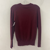 ZARA WOMEN'S SWEATER burgundy L
