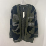 DESIGN LAB WOMEN'S CARDIGAN green multi M