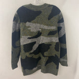 DESIGN LAB WOMEN'S CARDIGAN green multi M