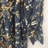 REISS WOMEN'S DRESS black green orange floral 10