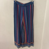 WOMEN'S PANTS blue pink multi pattern44 14/44