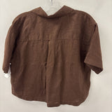 ATHLETA WOMEN'S BLOUSE/SHIRT brown M