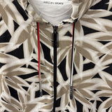 MARC CAIN WOMEN'S ACTIVE TOP taupe white black red 10/4