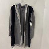 FRANK LYMAN WOMEN'S CARDIGAN grey black bling XL