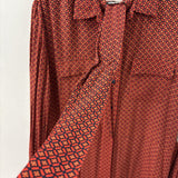 OLSEN WOMEN'S DRESS red navy XL/16