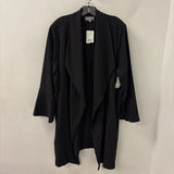 LAURA WOMEN'S PLUS TOP black 3X