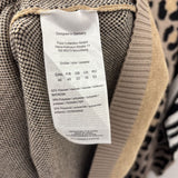 TUZZI WOMEN'S CARDIGAN mixed animal print 16