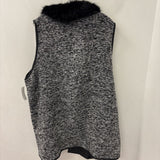 TALBOTS WOMEN'S PLUS TOP black white mix 3X