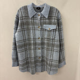LINE WOMEN'S CARDIGAN blue grey S