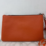 GIANNI CHIARINI WOMEN'S WALLET/WRISTLET orange