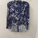 SUNCOO paris WOMEN'S BLOUSE/SHIRT blue white S/1