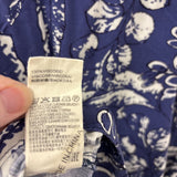 SUNCOO paris WOMEN'S BLOUSE/SHIRT blue white S/1