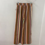 NORDSTROM WOMEN'S PANTS green brick multi XS