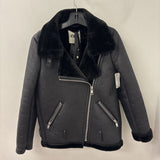 ZARA WOMEN'S COAT black S