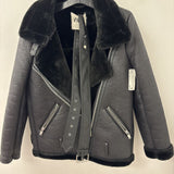 ZARA WOMEN'S COAT black S