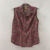 COTTON GINNY WOMEN'S BLOUSE/SHIRT multi small floral M