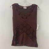 jaguar WOMEN'S TANK/CAMI brown M