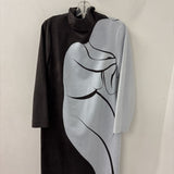 Mi Jong Lee WOMEN'S DRESS grey charcoal 4