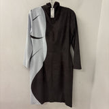 Mi Jong Lee WOMEN'S DRESS grey charcoal 4