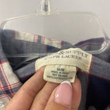 DENIM & SUPPLY WOMEN'S BLOUSE/SHIRT navy cream red S/M