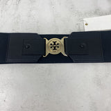 TORY BURCH WOMEN'S BELT black gold XS/S