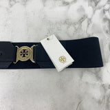 TORY BURCH WOMEN'S BELT black gold XS/S