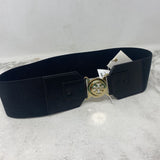 TORY BURCH WOMEN'S BELT black gold XS/S
